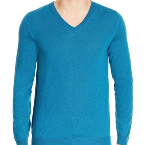 hugo boss slim fit finest italian yarn